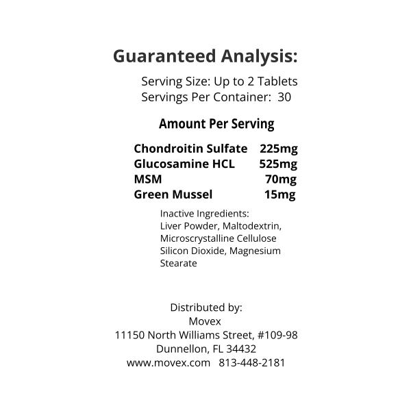 Movex | Improve Joint Health With Chondroitin 4 Sulfate IM Injections ...